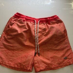 Southern Marsh‎ Red and Blue Mesh Shorts